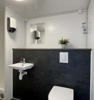 Sanitærbrakke til 1 person